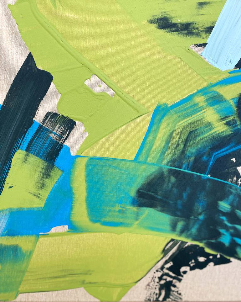 Original Contemporary Abstract Painting by Evgeniya Zolotareva