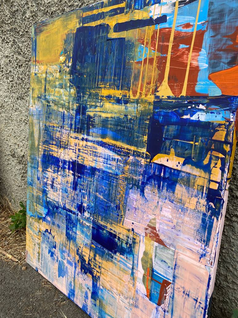 Original Abstract Patterns Painting by Evgeniya Zolotareva