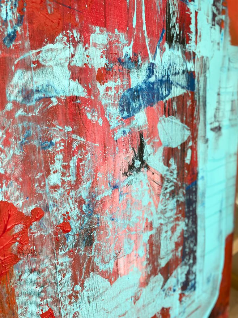 Original Abstract Expressionism Abstract Painting by Evgeniya Zolotareva