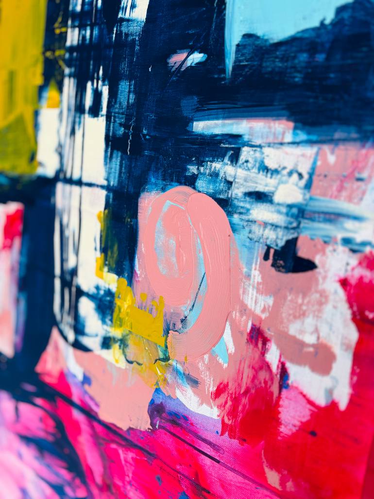 Original Abstract Expressionism Abstract Painting by Evgeniya Zolotareva