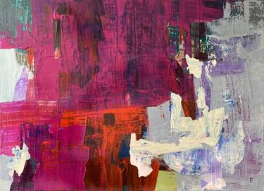 Original Abstract Expressionism Abstract Paintings by Evgeniya Zolotareva
