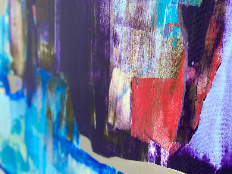 Original Abstract Expressionism Abstract Painting by Evgeniya Zolotareva