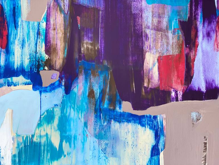 Original Abstract Expressionism Abstract Painting by Evgeniya Zolotareva