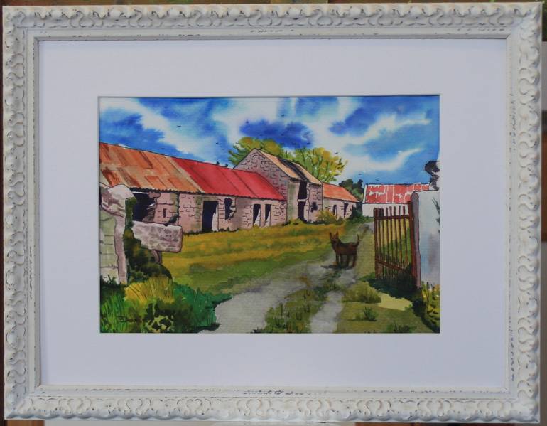 Original Impressionism Landscape Painting by Phil Davis