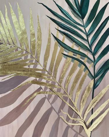 Print of Art Deco Botanic Paintings by Julia Orekhova