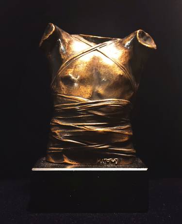 CUIRASSE II - bronze sculpture by Mitoraj. Certificate. thumb