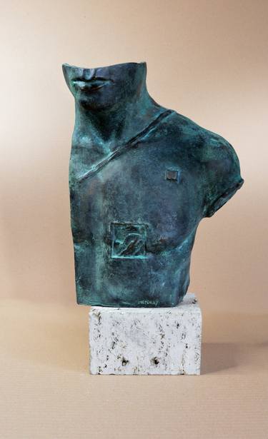 Original Figurative Men Sculpture by USA RT Society of Artists