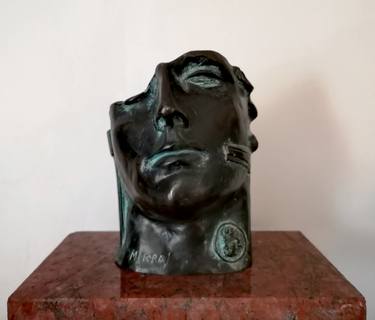 Original Fine Art Men Sculpture by USA RT Society of Artists