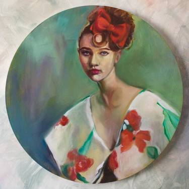 Original Women Paintings by Jenna Delattre