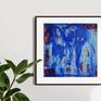 If you frame it, image of the artwork hanging on the wall