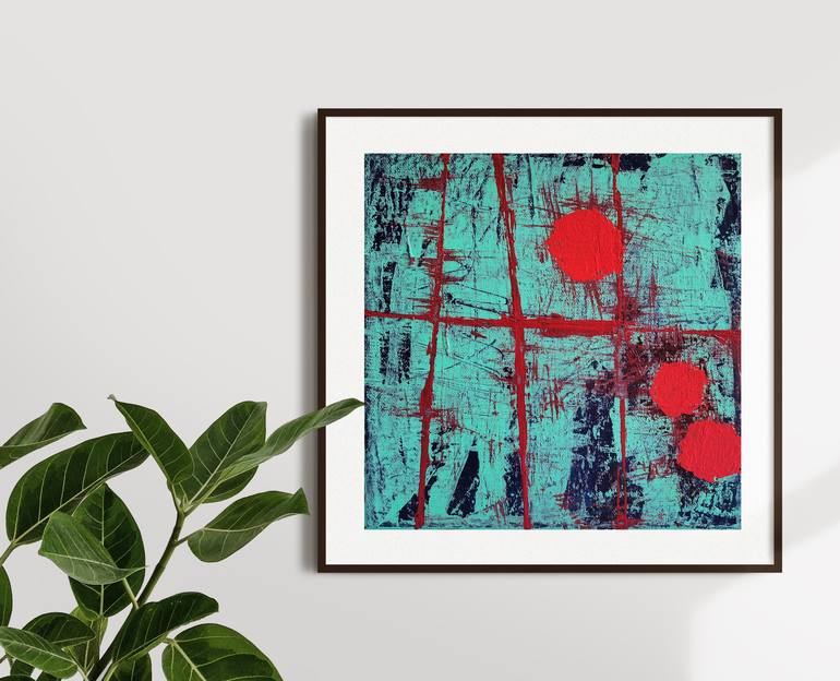 Original Fine Art Abstract Painting by Eunah Cho