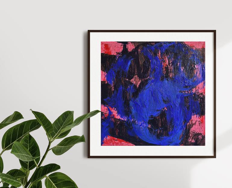 Original Abstract Expressionism Abstract Painting by Eunah Cho