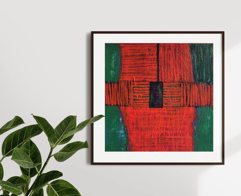 Original Abstract Expressionism Abstract Painting by Eunah Cho