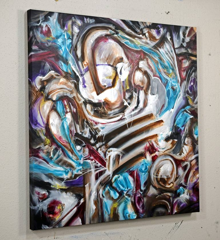 Original Abstract Painting by Eric Stiles