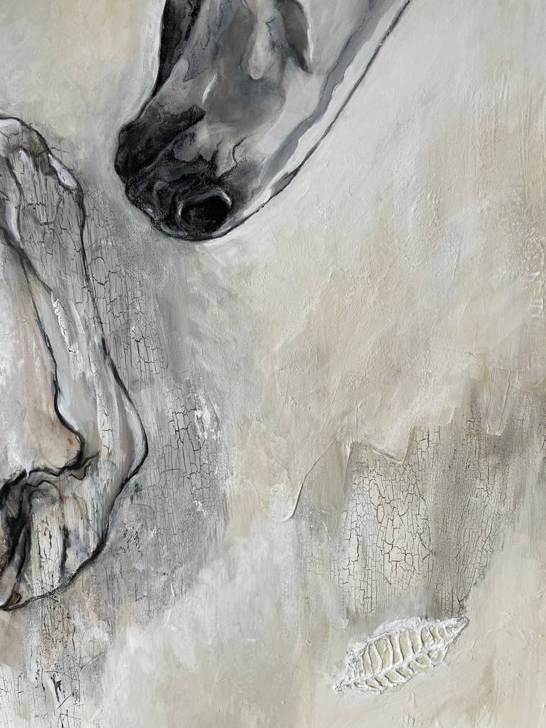Original Figurative Horse Painting by Maria Scobar