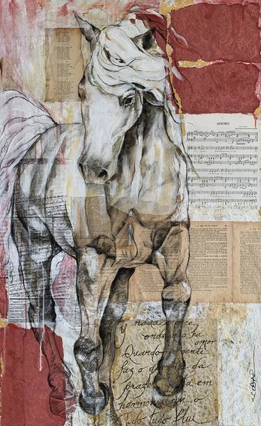 Original Horse Paintings by Maria Scobar
