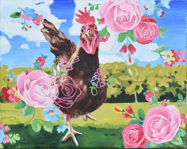 Original Animal Paintings by Lydia Moon Hee Kim