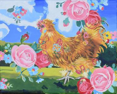 Original Modern Animal Paintings by Lydia Moon Hee Kim