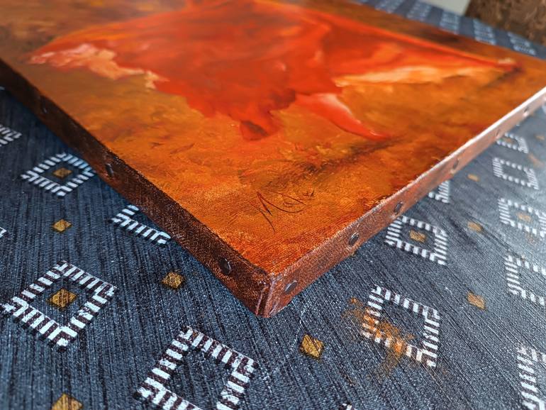 Original Expressionism Women Painting by Isabel Mahe