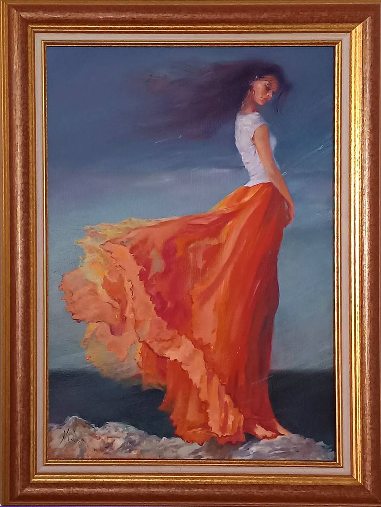 Original Women Painting by Isabel Mahe