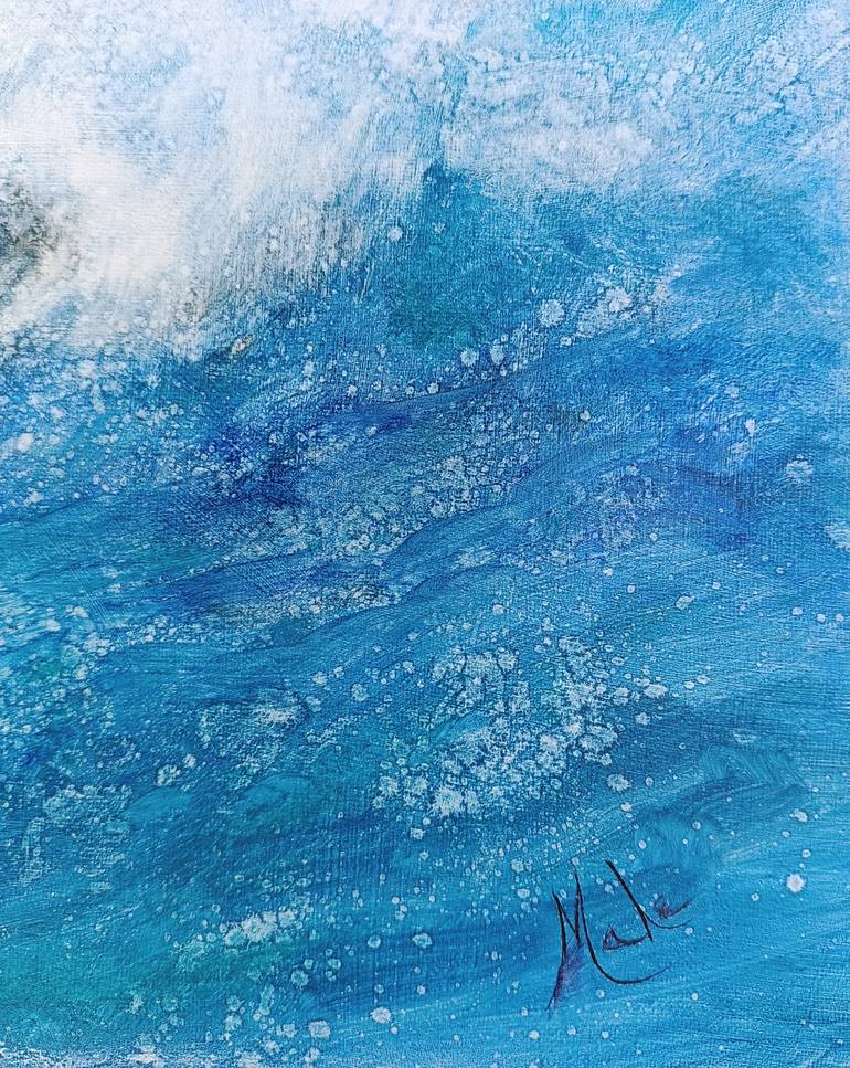 Original Figurative Seascape Painting by Isabel Mahe