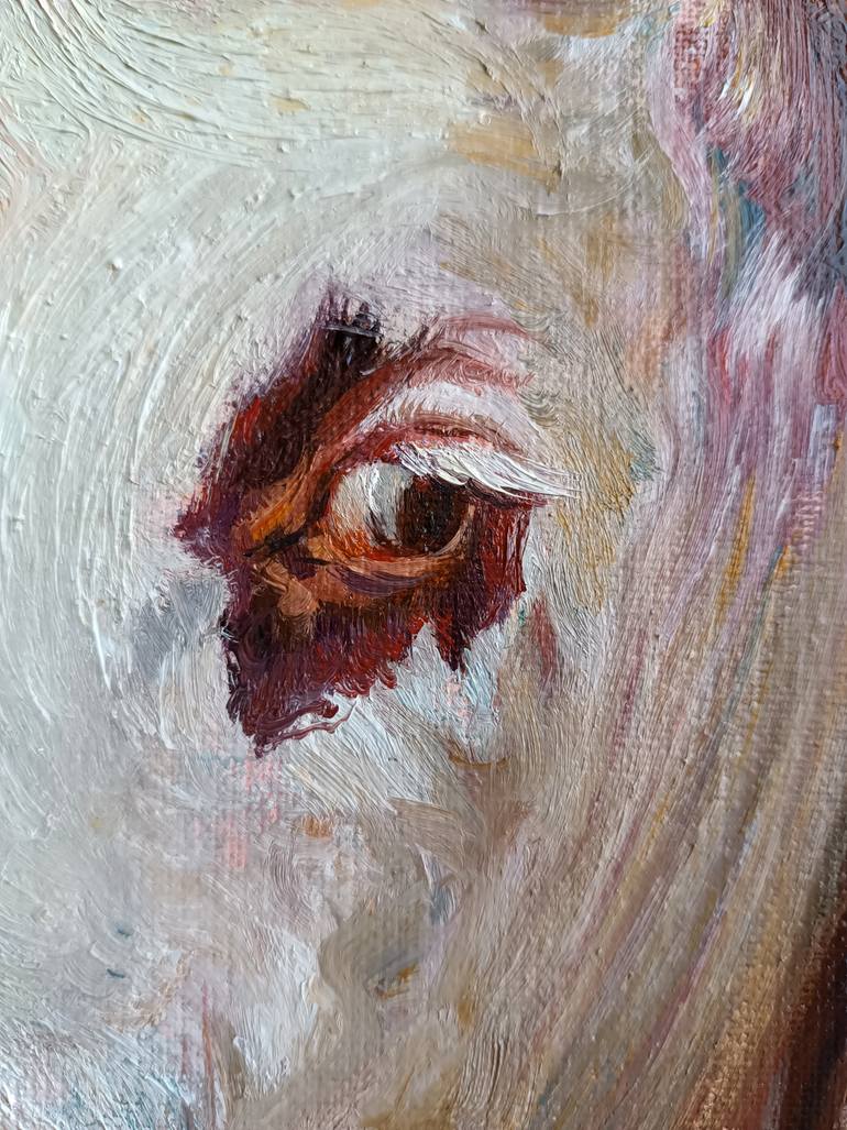 Original Expressionism Animal Painting by Isabel Mahe