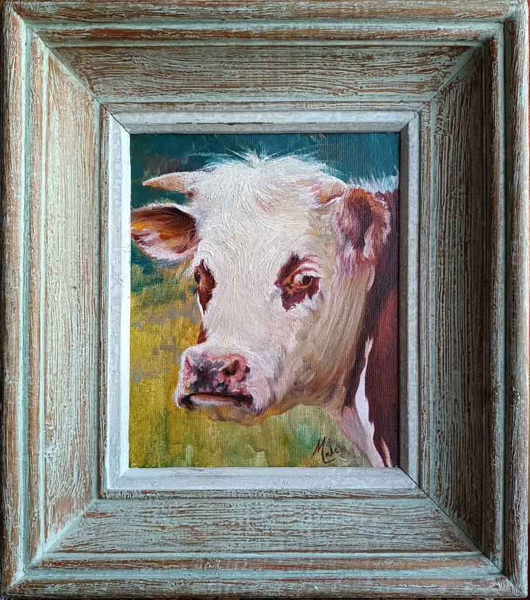 Original Expressionism Animal Painting by Isabel Mahe