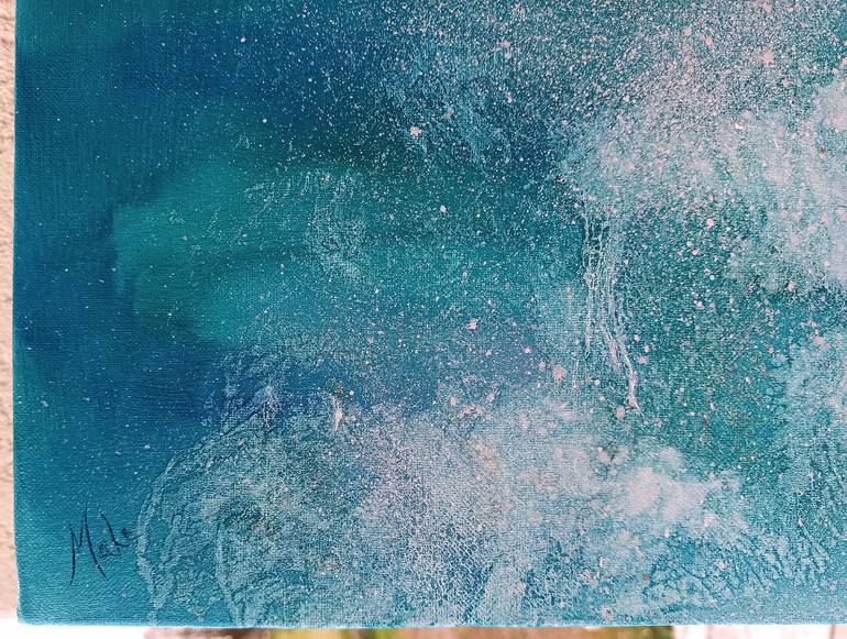 Original Expressionism Beach Painting by Isabel Mahe