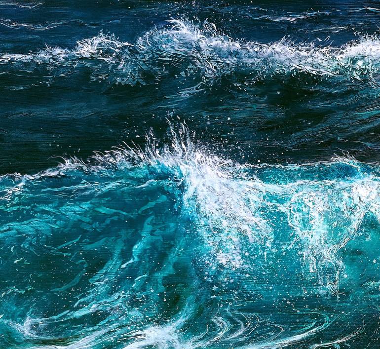 Original Seascape Painting by Isabel Mahe