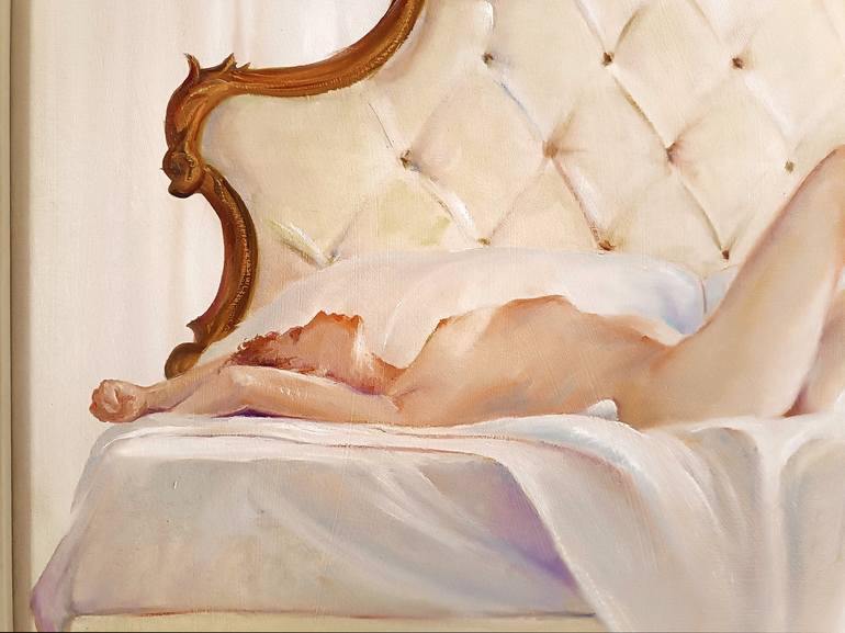 Original Nude Painting by Isabel Mahe