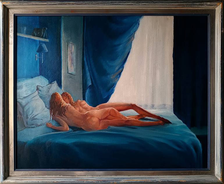 Original Erotic Painting by Isabel Mahe
