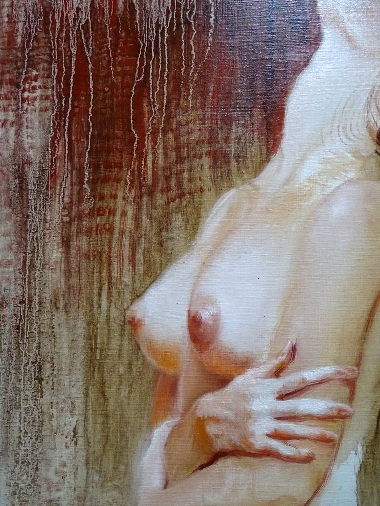 Original Contemporary Nude Painting by Isabel Mahe