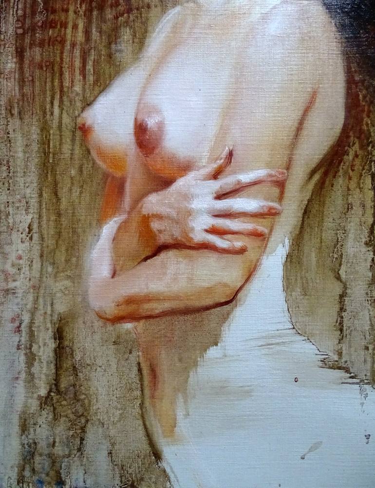 Original Nude Painting by Isabel Mahe