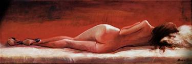 Original Figurative Nude Paintings by Isabel Mahe