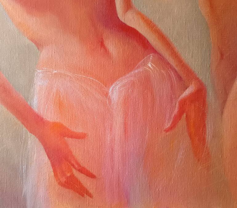 Original Fauvism Nude Painting by Isabel Mahe