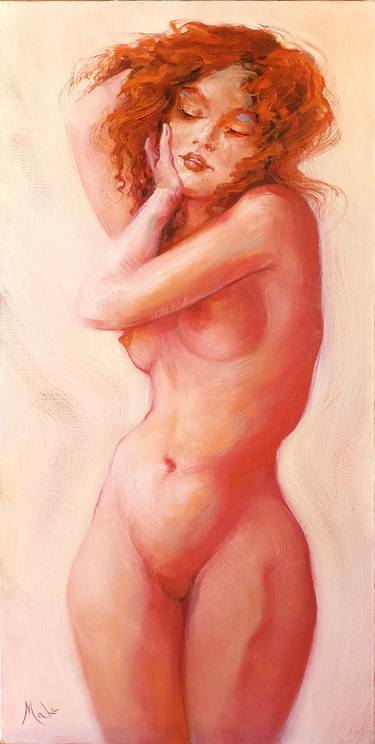 Print of Figurative Nude Paintings by Isabel Mahe