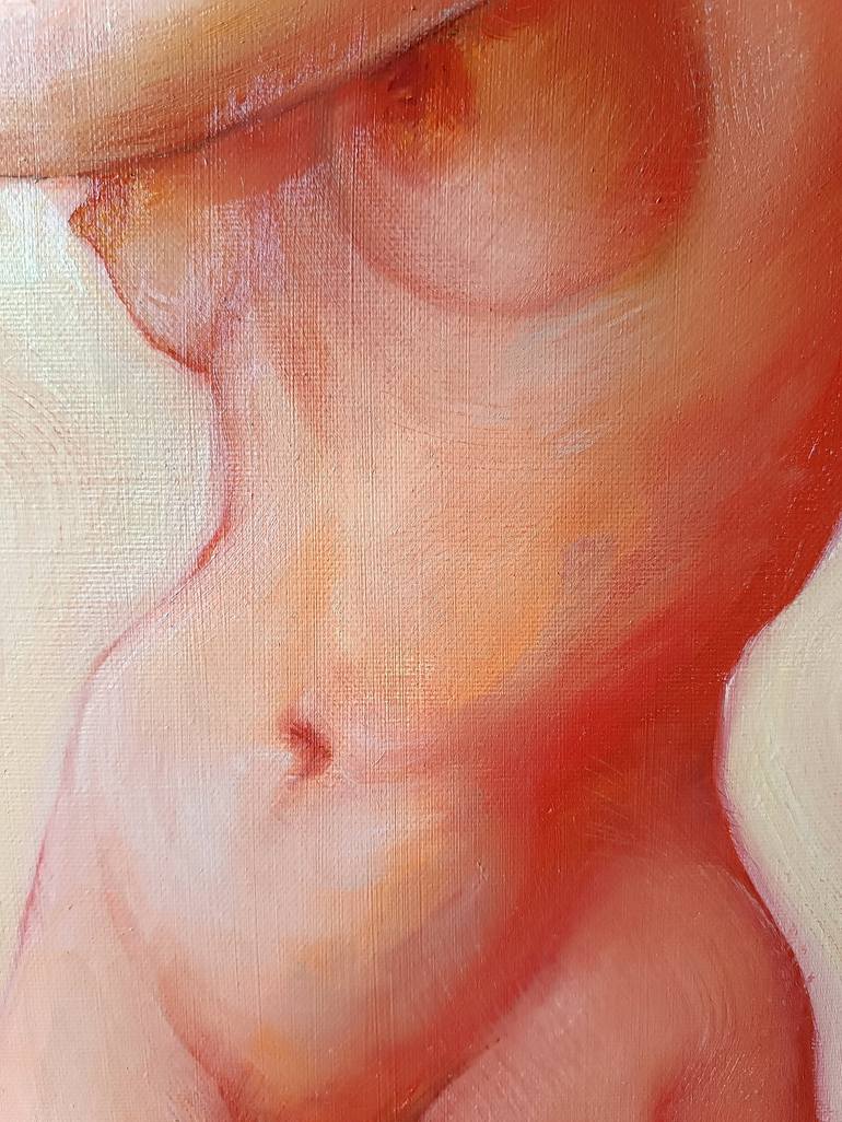 Original Figurative Nude Painting by Isabel Mahe