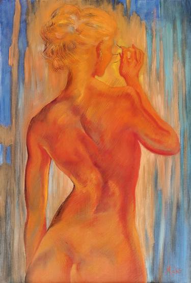 Original Expressionism Nude Paintings by Isabel Mahe