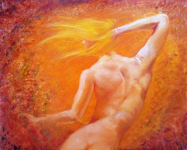 Original Expressionism Nude Paintings by Isabel Mahe