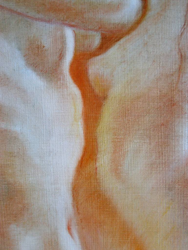 Original Expressionism Nude Painting by Isabel Mahe