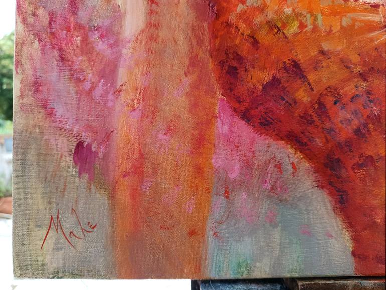 Original Expressionism Women Painting by Isabel Mahe