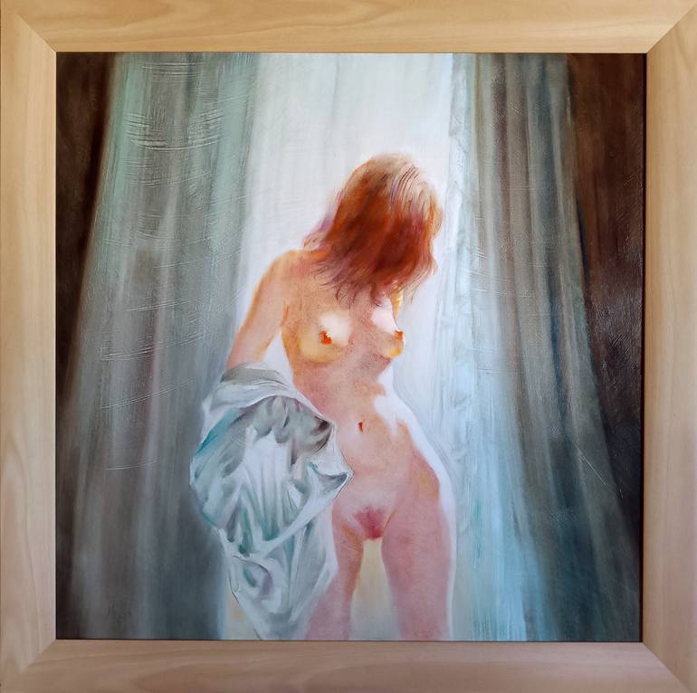 Original Figurative Nude Painting by Isabel Mahe