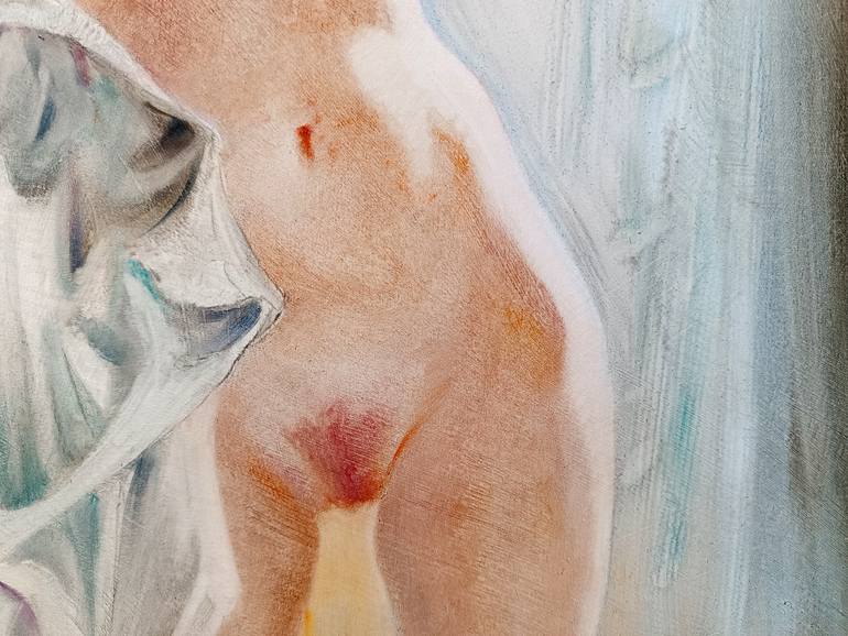 Original Figurative Nude Painting by Isabel Mahe