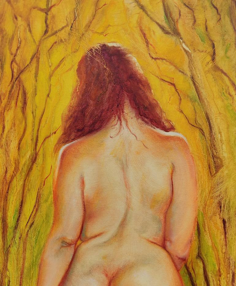 Original Nude Painting by Isabel Mahe