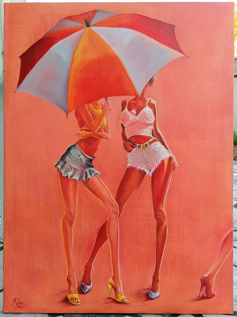Original Contemporary Women Painting by Isabel Mahe