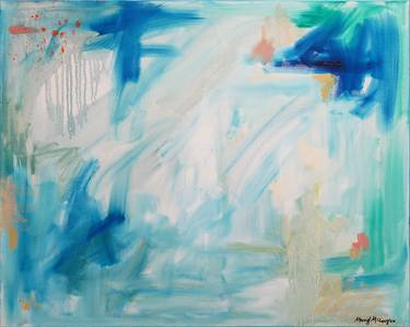 Original Abstract Expressionism Abstract Painting by Mary McCoy
