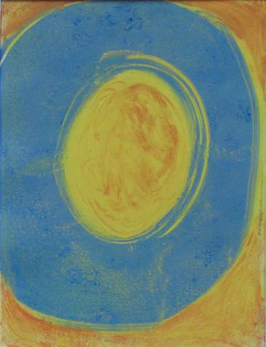 Original Abstract Expressionism Abstract Printmaking by M Depaolo