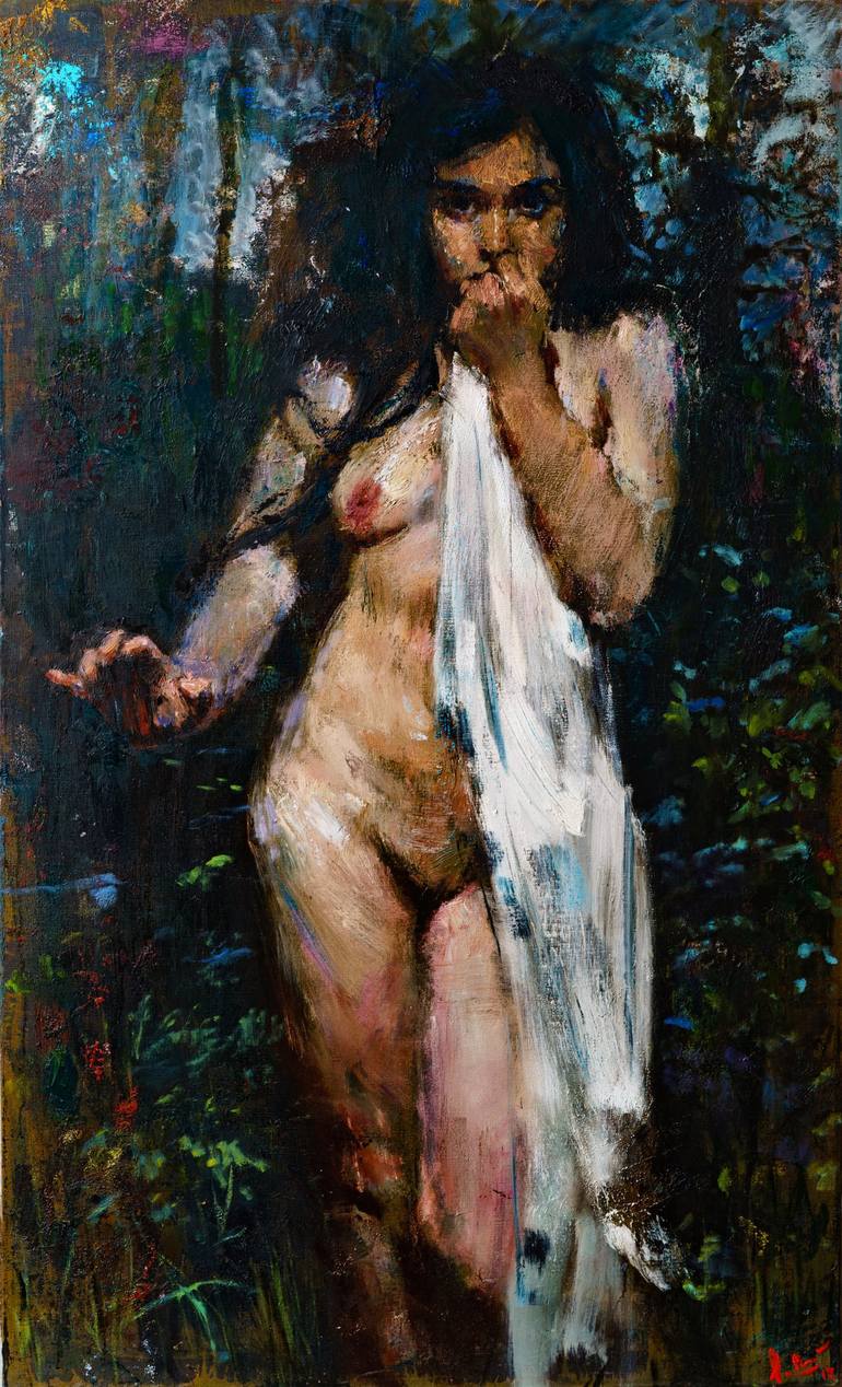 Susanna Painting by Anatoly Shumkin | Saatchi Art