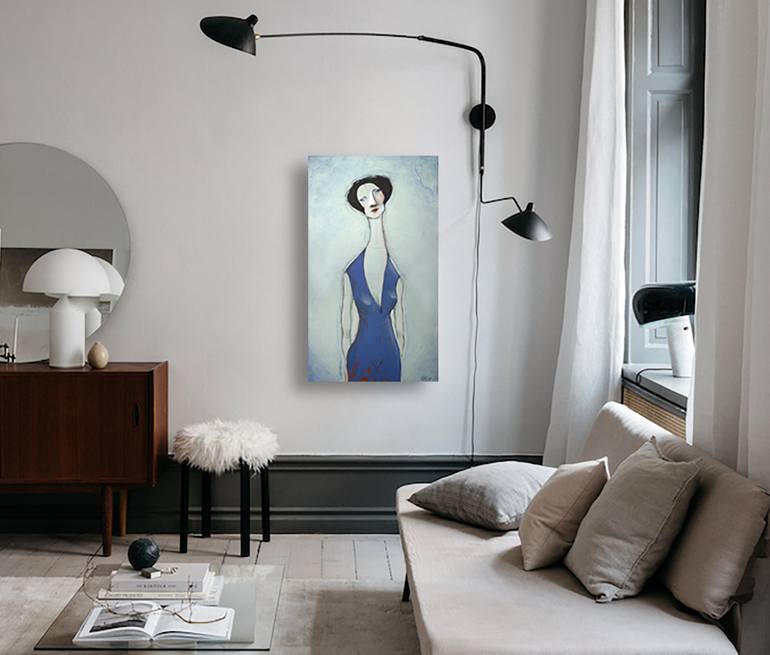Original Contemporary Women Painting by Giorgio Valentini