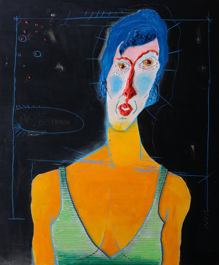 Print of Portraiture Portrait Paintings by Giorgio Valentini